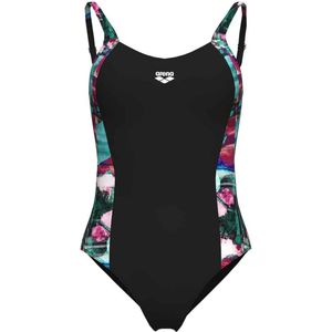 Arena W Bodylift Swimsuit Stefania Back C black-grape Violet
