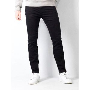 Petrol Industries - Heren Seaham Classic Slim Fit Jeans - Zwart - Maat W38L30