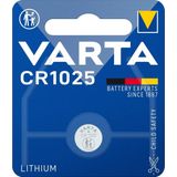 Varta CR1025 Lithium knoopcel-batterij / 1 stuk