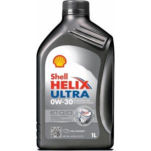 Shell Helix Ultra ECT C2/C3 0w30 motorolie 1 liter