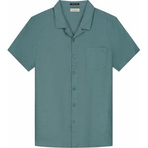 Dstrezzed Ds_colter Resort Shirt Heren - Vrijetijds blouse - Groen - Maat L