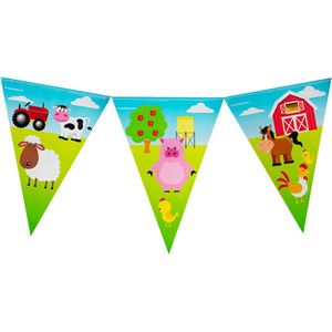 Party Flags foil - Farm
