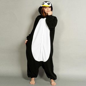 Pinguin onesie maat L - Dieren – Verkleedkleren Volwassenen - vrouwen – mannen – kinderen - Huispak