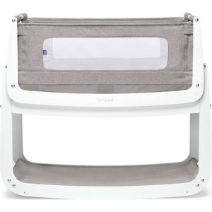 bed wieg - Rocking Next to Me wieg met lift off wieg - draagbaar babybed - muur 3D ademend matras - 6 hoogte-instellingen - comfortabele hellingsmodus - lichtgewicht - ritssluiting Co sleeper