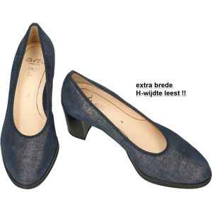 Ara -Dames - blauw donker - pumps & hakschoenen - maat 37