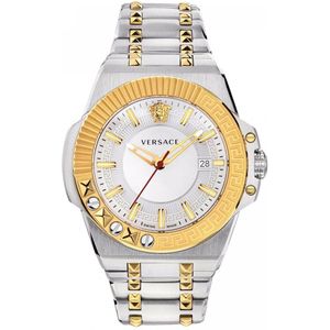 Versace VEDY00519 horloge mannen - Roestvrij Staal - zilver