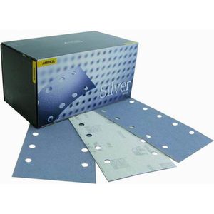 MIRKA Q-Silver Schuurstroken 115x230mm met 10 gaten - P320