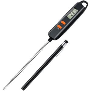 Zylo® Thermometer Koken - Thermometer Bbq - Thermometer Vlees - Zwart - 12cm x 1cm x 1cm