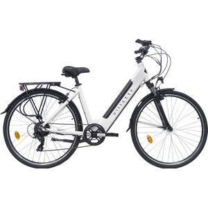 Villette l’ Amant Eco, elektrische damesfiets, 7sp, 10,4 Ah, geïntegreerde accu, wit