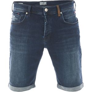 LTB Heren Short Broeken Corvin slim Fit Blauw Volwassenen Korte Jeans Broek Bermuda