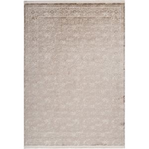 Lalee Vendome | Modern Vloerkleed Laagpolig | Beige | Tapijt | Karpet | Nieuwe Collectie 2024 | Hoogwaardige Kwaliteit | 80x300 cm