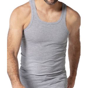 HL-tricot heren hemd / Singlet grijs - S