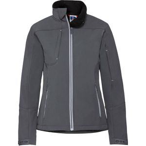 Russell Dames/dames Bionic Softshell Jacket (IJzergrijs)