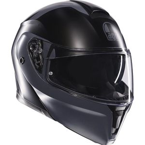 AGV Streetmodular systeemhelm Resia mat zwart grijs L
