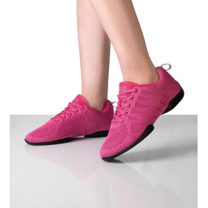 Suny 165 Fuchsia Dames Danssneakers met Flexibele Splitzool met draaipunt - Lichtgewicht en ademend - SUNY - fuchsia - 40