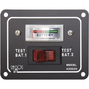 Accu test schakelaar voor 12 volt accu's