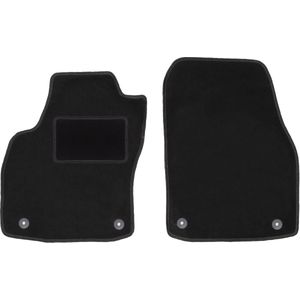 Voormatten zwart voor: Opel Astra H sedan, hatchback, stationwagen, TwinTop, cabrio, coupé (2003-2010)