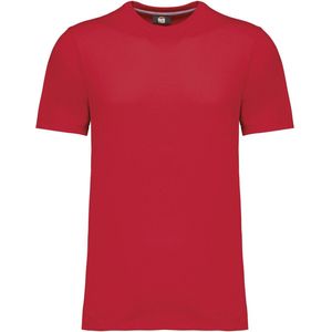 T-shirt Heren 3XL WK. Designed To Work Ronde hals Korte mouw Red 65% Polyester, 35% Katoen