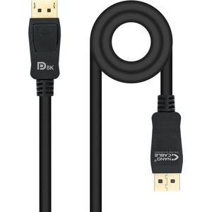 DisplayPort Cable NANOCABLE HDR 8K Ultra HD Black