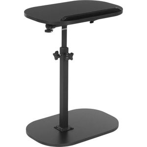 Botec C-Vormige Salontafel - salon tafel - bijzettafel - Verstelbare en Kantelbare Salontafel - in hoogte verstelbaar 45-80 cm