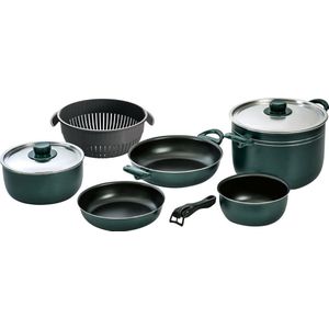 Beaver Brand Selva pannenset groen - 10-delig-set