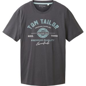 TOM TAILOR logo tee Heren T-shirt - Maat XXXL