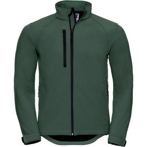 Russell Heren waterbestendig & winddicht Softshell-jasje (Fles groen)