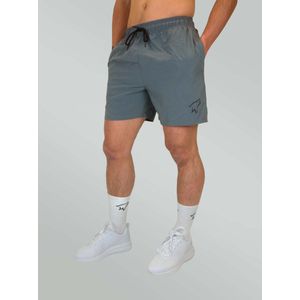 Wolfpack Lifting - Shorts - Fitness Shorts - Grijs - Maat M