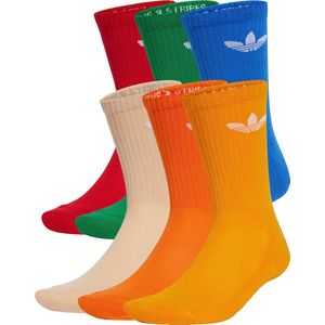 adidas Originals Trefoil Cushion Sokken 6 Paar - Unisex - Roze- 34-36