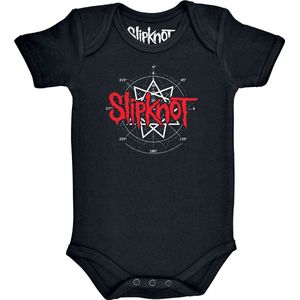 Slipknot Metal-Kids - Star Symbol Body zwart 68/74 Katoen Jongens & meisjes - Band merch, Bands