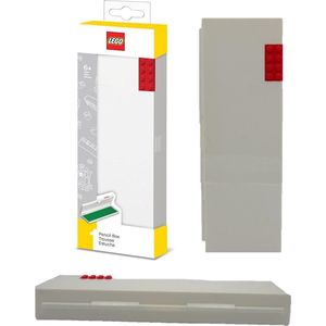 LEGO 51521 Pennendoos - Wit / Rood - Hard Stevig - Met Basisplaat