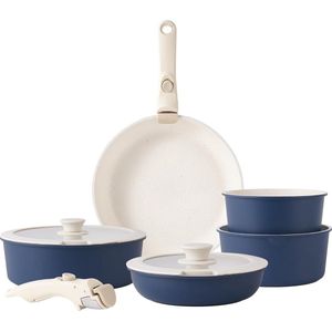 Pannenset - Kookpan met Deksel - Saucepan - Braadpan - Wokpan