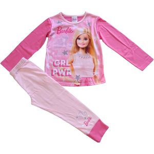 barbie - Pyjama Barbie - Meisjes Pyjama - maat 110/116