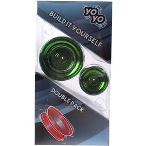 YoYo Deluxe Bouwpakket Groen, 2 YoYo's, Double Pack