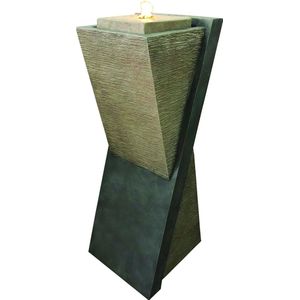 Diagonal Stone Pillar