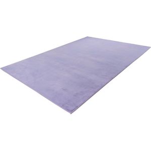 Lalee Paradise - Superzacht - Hoogpolig - effen Vloerkleed – Fluffy - Tapijt – Karpet - 160x230 cm Lavendel licht paars