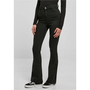Urban Classics - Super Stretch Bootcut Denim Flared jeans - Taille, 28 inch - Zwart
