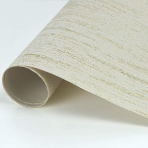 Effen Behang - Goud Glitterend - Luxe Afwerking