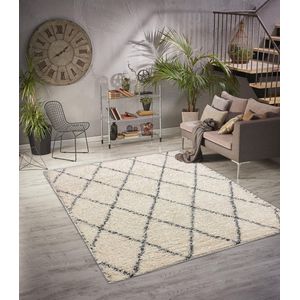 Aledin Carpets Doma - Vloerkleed 160x230 cm - Hoogpolig  - Tapijten woonkamer