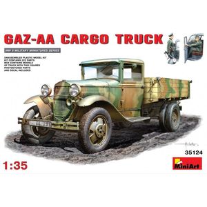 Miniart - Gaz-aa Cargo Truck (Min35124) - modelbouwsets, hobbybouwspeelgoed voor kinderen, modelverf en accessoires