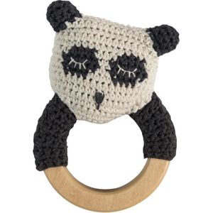 Gehaakte rammelaar Panda