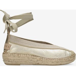 Shabbies Amsterdam Espadrille Palma Kimono Gold - Maat 42