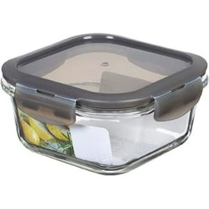 Meal prep bakjes glas - Meal preppen - Glas - Bakjes - Bekers - Diepvriesbakjes - Met deksel - Overnight oats - Voedselopslag container - Vershoudbakjes - Meal prep containers
