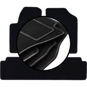 Complete set veloursmatten voor: Citroen Xsara Picasso minivan (1997-2010)