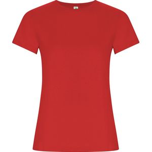 Eco T-shirt Golden/women merk Roly maat S Rood