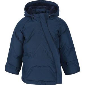 Minymo - Gewatteerde winterjas voor kinderen - Effen - Verduistering - maat 80cm