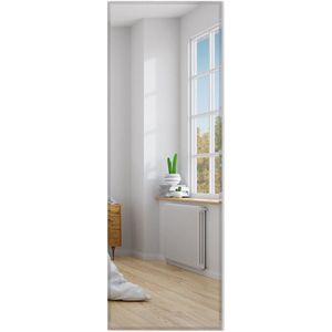 COSTWAY 110 x 38 cm full-body spiegel, wandspiegel, deurspiegel, hangspiegel, spiegel voor garderobe, slaapkamer, woonkamer