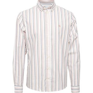 Casual Friday CFAnton LS BD striped oxford shirt Heren Overhemd - Maat XXL