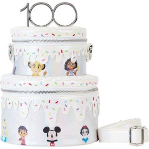 Disney Loungefly Crossbody Bag 100th Anniversary Celebration Cake