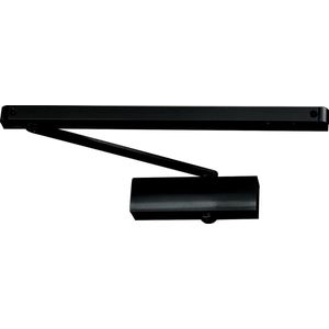 PALMAT deurdranger Zwart - Deursluiter voor binnen met instelbare functies - 25 t/m 85 kg